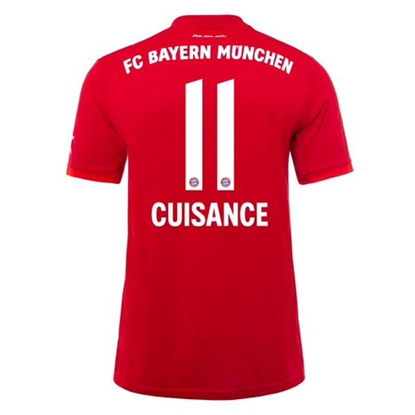 Camiseta Bayern Munich NO.11 Cuisance Primera equipo 2019-20 Rojo